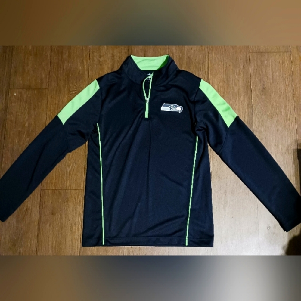Seattle Seahawks long sleeve boys - Picture 1 of 3